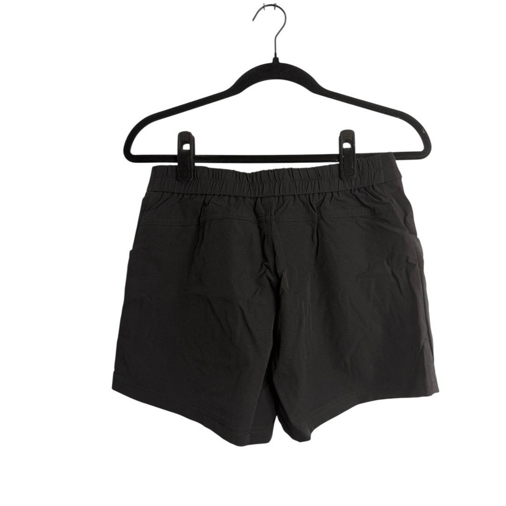 Halara NWT Black Mid Rise Adjustable Waistband Casual Shorts Size Medium - Picture 8 of 10